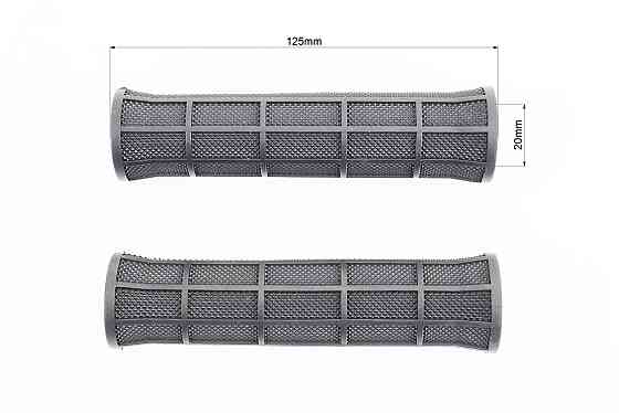 Ручки керма 125мм, чорні VLG-975 Киев