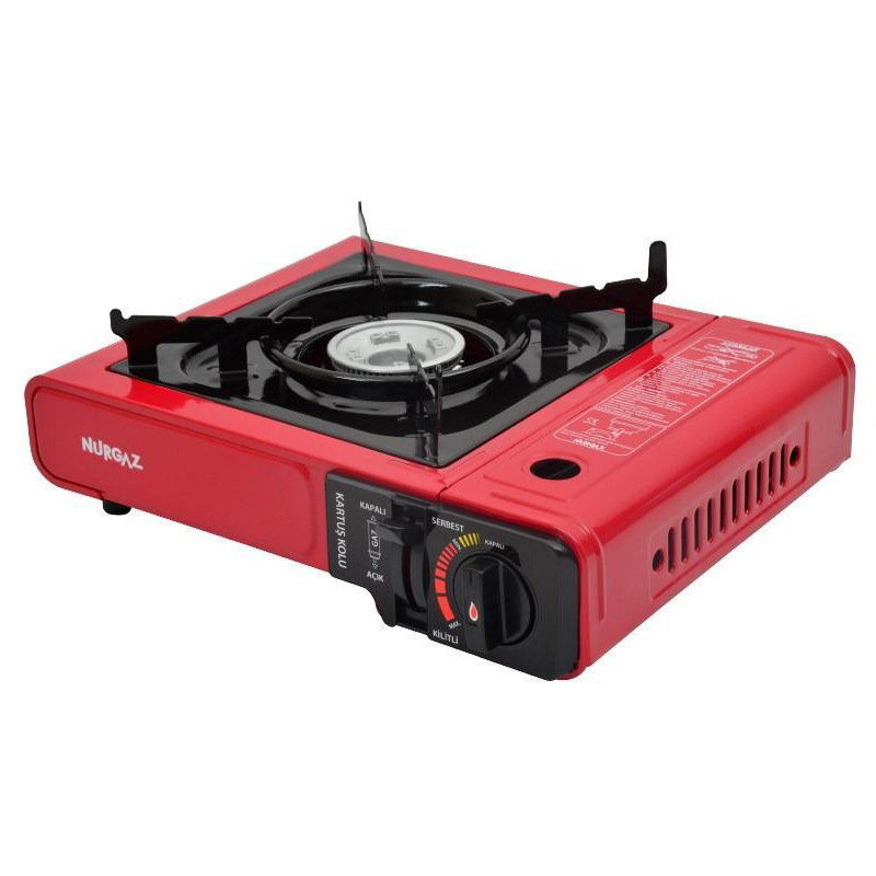 Плита газовая одноконфорочная с пьезоподжигом под газовые баллоны с кейсом NURGAZ NG-501 Каменец-Подольский - изображение 7