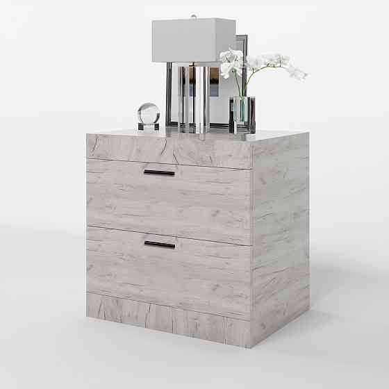 Тумба прикроватная Эверест Соната 50х38х50 дуб крафт белый (DTM-2711) Львов