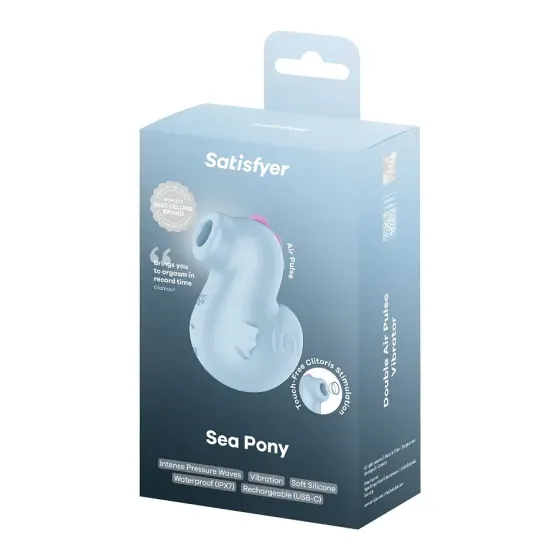 Вакуумний кліторальний стимулятор Satisfyer Sea Pony Львов