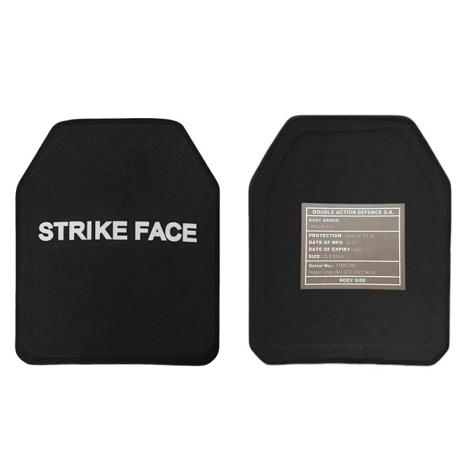 Комплект легких керамічних бронепліт Double Action Defence 6 класу (2.8 кг) Вінниця - фото 2