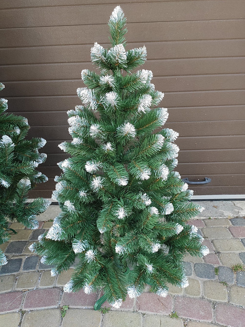 Елка искусственная новогодняя «Снежная Королева» с белыми кончиками 1-3 м 1.3 Киев - изображение 3