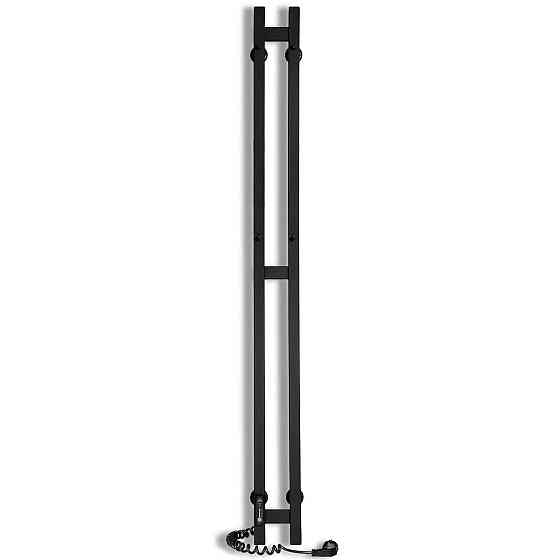 Електрична сушарка для рушників Laris Зебра ДУЕТ 80х1200 Е чорний Київ