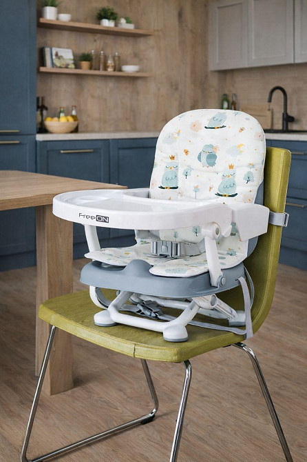 Портативный стул для кормления FreeON LevI, сова Киев - изображение 1