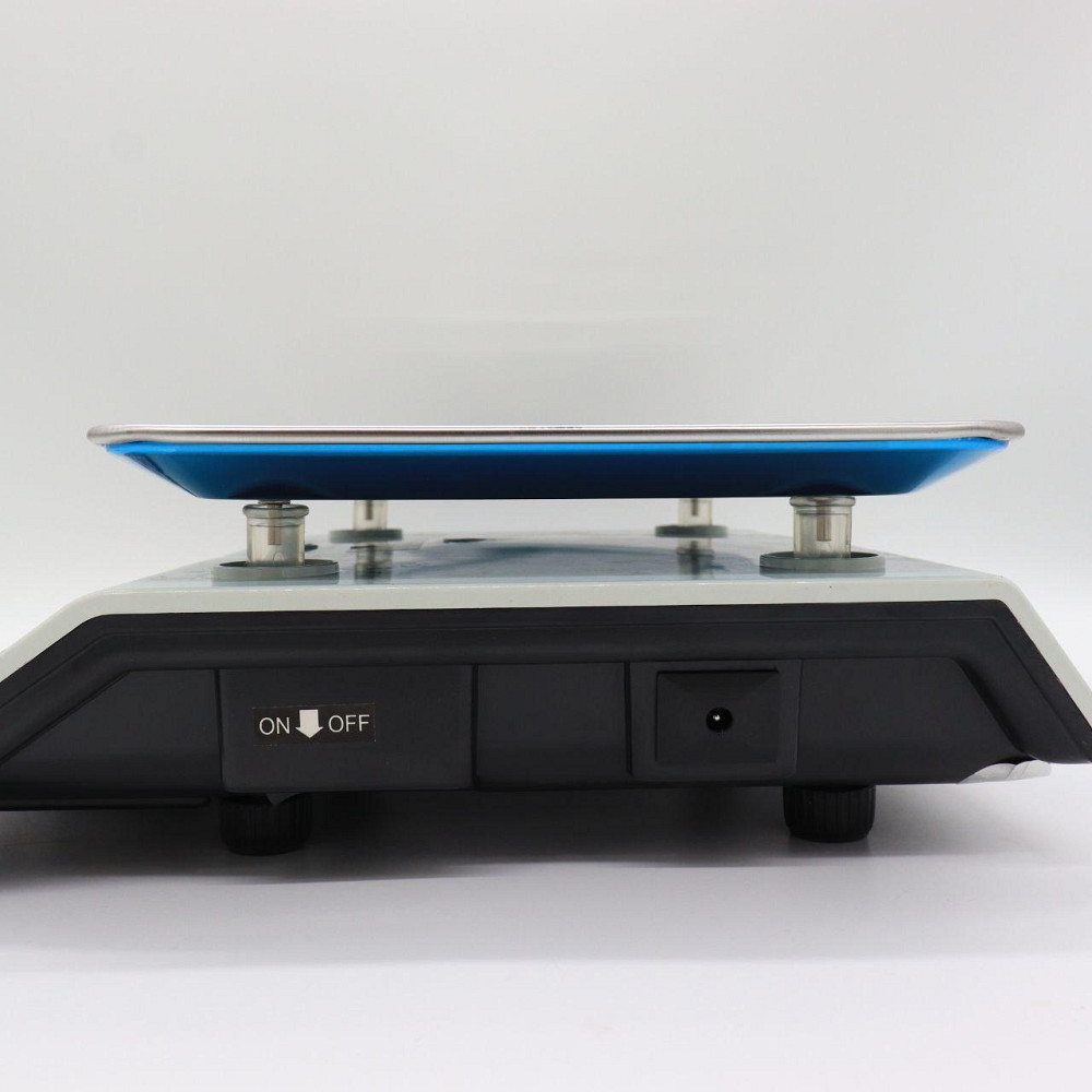 Торговые весы с металлическими кнопками до 50 кг MS-982S / Электронные настольные весы Киев - изображение 8