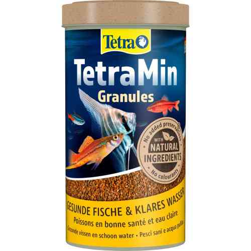Корм Tetra Min Granules для аквариумных рыбок гранулы 200 г/500 мл Киев