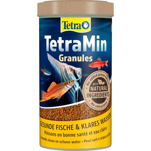Корм Tetra Min Granules для аквариумных рыбок гранулы 200 г/500 мл Киев - изображение 2