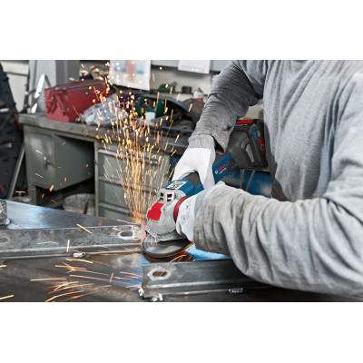 Шлифовальная машина Bosch 18V-10 Solo 125 мм, 18В, 9000об/мин, 0.89кг (без АКБ и ЗУ) (0.601.7B0.100) Винница - изображение 3