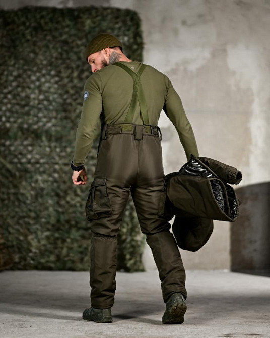 Зимний тактический костюм NORTHERN  олива ТР6586 Одесса - изображение 10