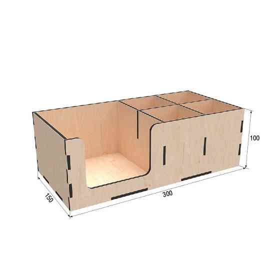 Органайзер EKOSTAR барный деревяный Киев