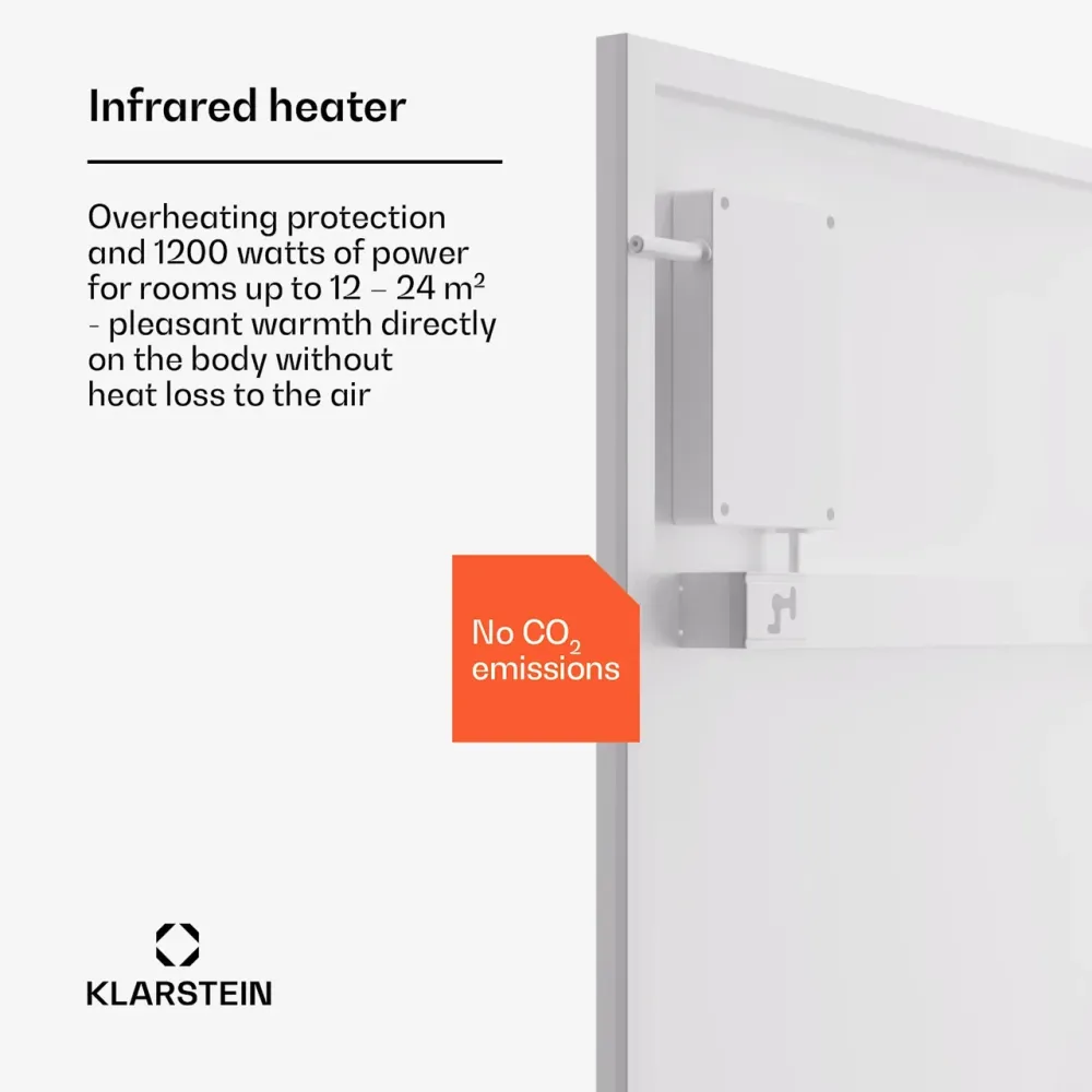 Инфракрасное полотно KLARSTEIN Wonderwall Smart Bornholm (10045472) 1200Вт 120х60см Германия Днепр - изображение 3