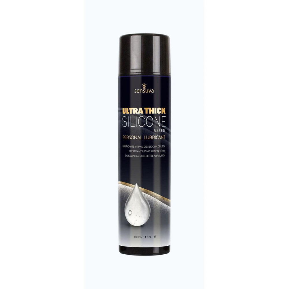 Густая силиконовая смазка Sensuva UltraThick Silicone (150 мл) без глицерина, парабенов и ментола Sex Aura Киев - изображение 1