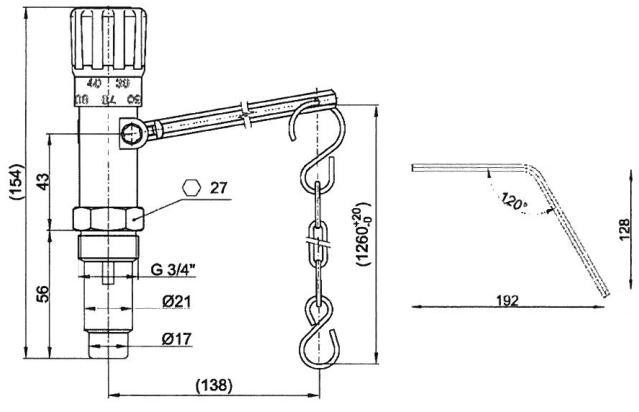 Механический регулятор тяги Regulus RT4P для твердотопливного котла Тернополь - изображение 7