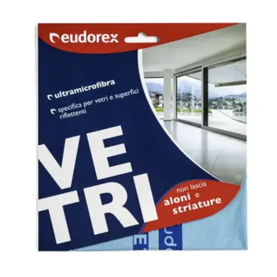 Ганчірка для скляних поверхонь Eudorex Vetri Panno Ultra Microfibra Львів