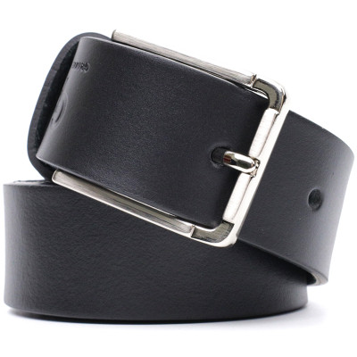 Ремінь Grande Pelle Брючний з натуральної шкіри Чорний (11676) Вінниця - фото 9