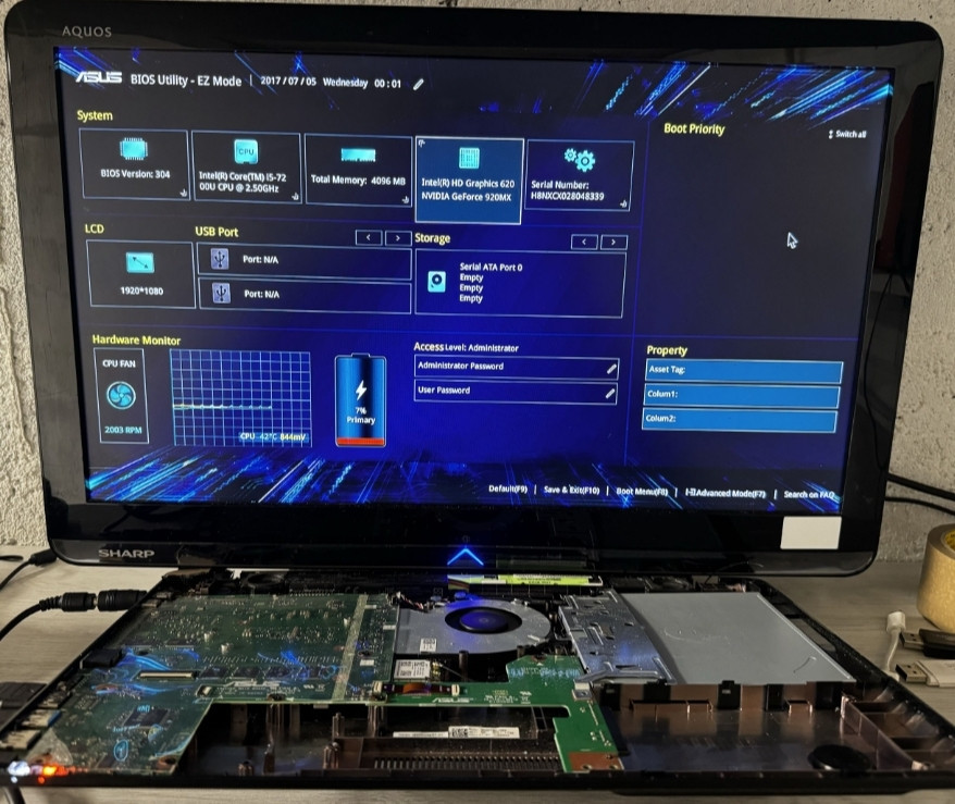 Материнська плата ASUS P541, P541U i5- 7200U/GeForce 920 MX. Київ - фото 1