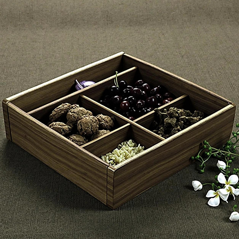 Менажниця дерев'яна "Тамалес" сепія Миколаїв - фото 1