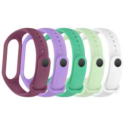 Ремінець до фітнес браслета Armorstandart комплект 5шт Xiaomi Mi Band 7/6/5 New Style Floral (ARM75059) Вінниця