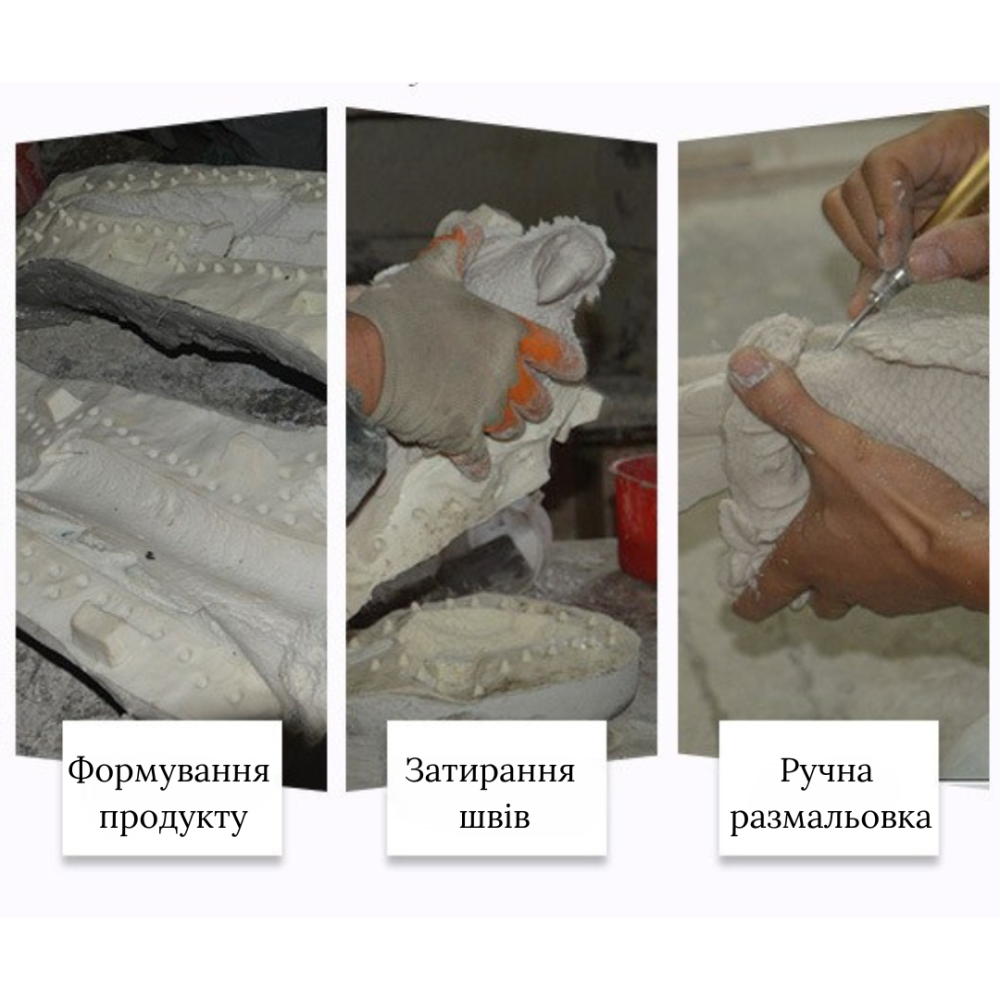 Садовая подвесная фигура попугай Ара из полистоуна 23.5 х 15 х 13 см Одесса - изображение 7