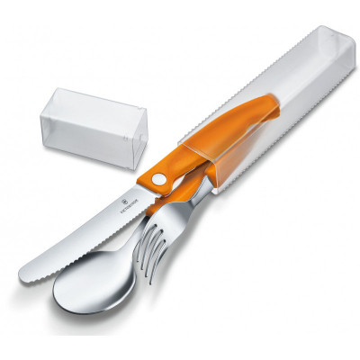 Набор столовых приборов Victorinox SwissClassic Table Set 3 шт Orange (6.7192.F9) Винница - изображение 2
