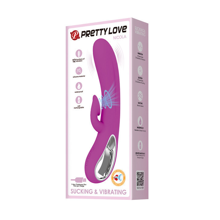 Вібратор - Pretty Love Nicola Vibrator Purple Sex Aura Київ - фото 10