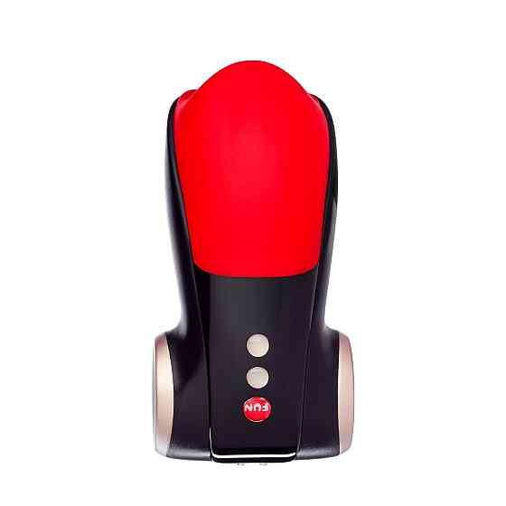 Мастурбатор для головки пениса Fun Factory COBRA LIBRE II black/red, 2 мотора, игра без рук Sex Aura Киев