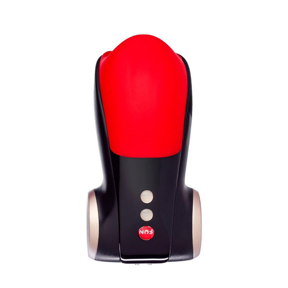 Мастурбатор для головки пеніса Fun Factory COBRA LIBRE II black/red, 2 мотори, гра без рук Sex Aura Київ - фото 2