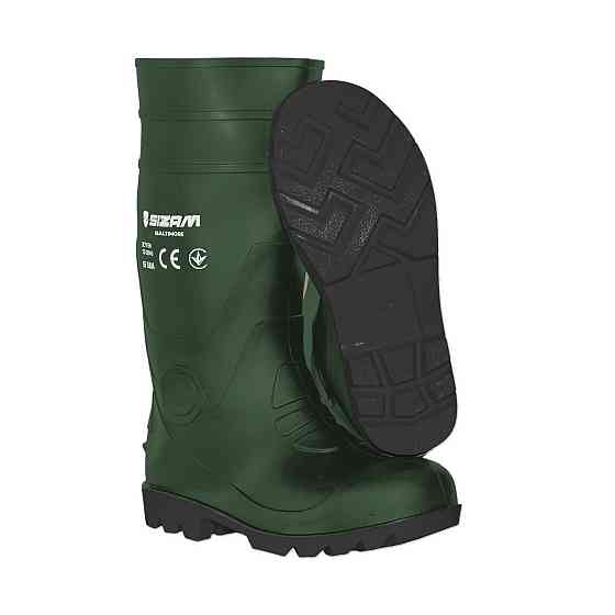 Sizam чоботи захисні робочі з ПВХ, розмір 46, Baltimore Green 36422 Рівне
