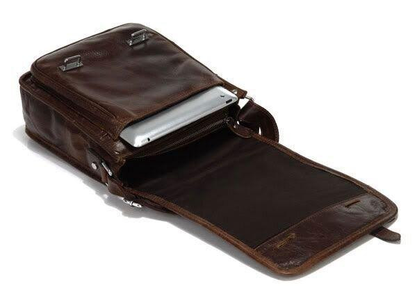 Сумка мужская Vintage 14093 Коричневая Киев - изображение 2
