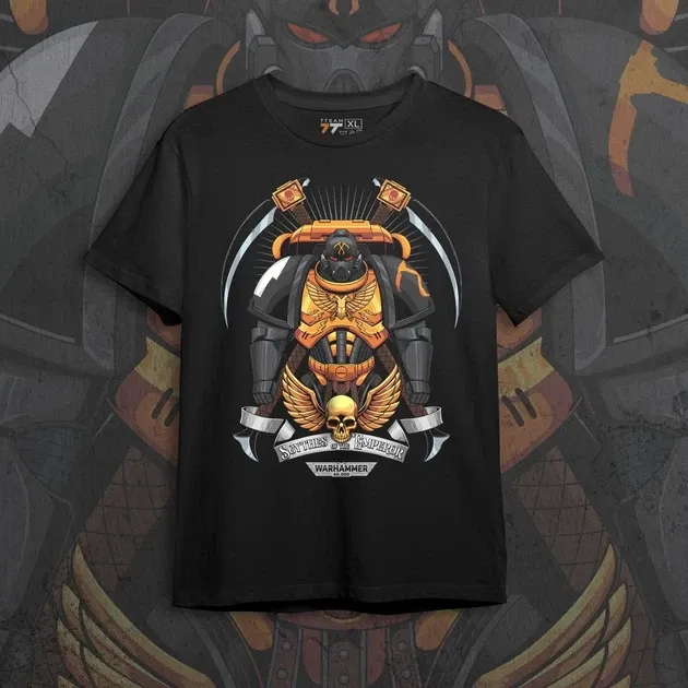 Футболка мужская с принтом WarHammer 40K Scythes of the Emperor Размер 48 Anime0915 Днепр - изображение 1