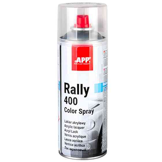 Акриловий лак аерозольний APP Rally прозорий 400мл 210126 Киев