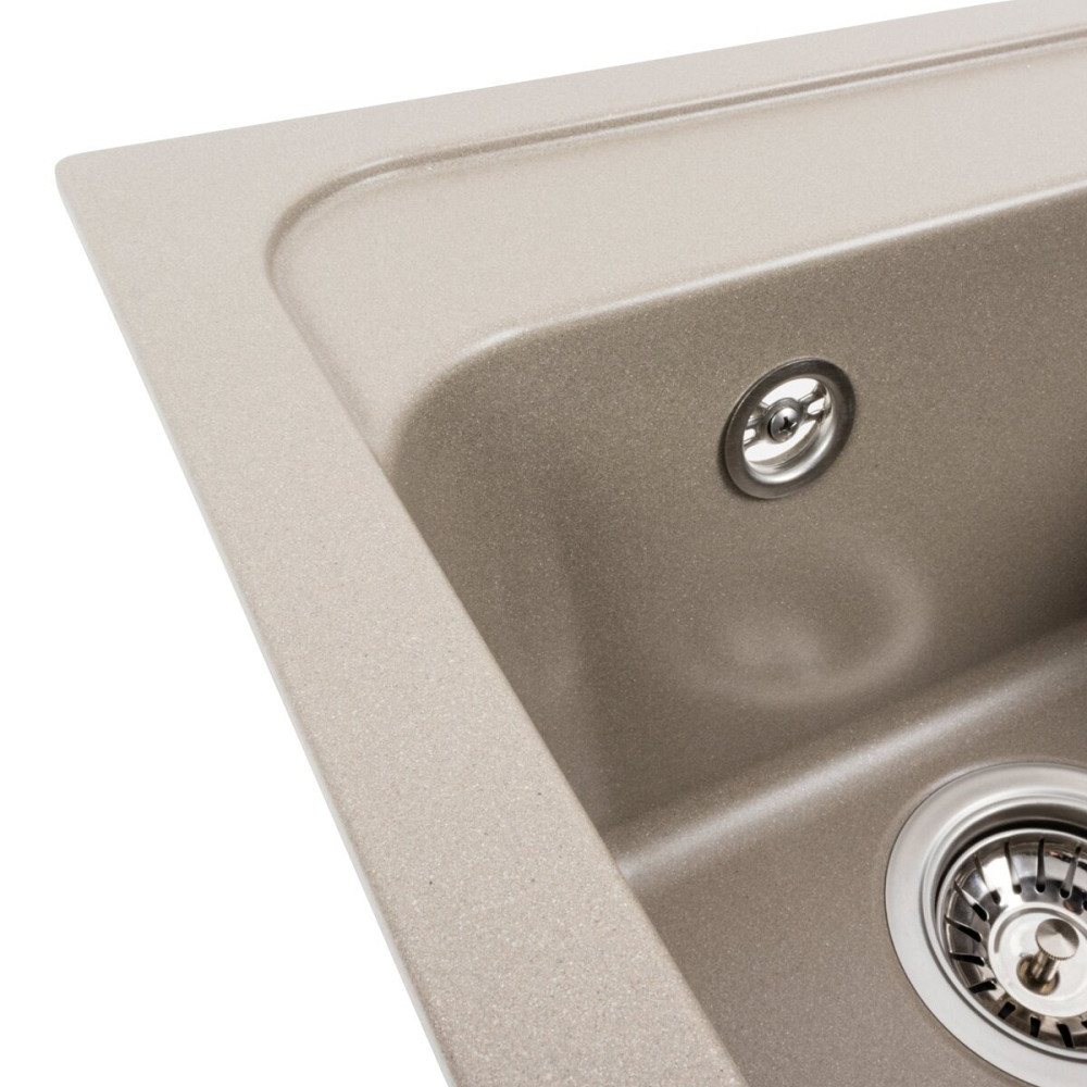 VALESO Гранітна мийка для кухні VALESO KORRADO 4050 матова Титан Київ - фото 3