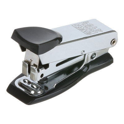 Степлер Buromax металевий МІНІ, 12 аркушів, (скоби №10), 61 х 34 х 25 мм, чорний (BM.4151-01) Вінниця - фото 1