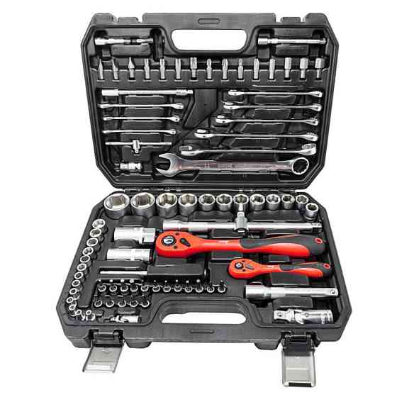 Набір інструментів 82пр. 1/2'', 1/4'' (6гр.) (4-32 мм) Одеса