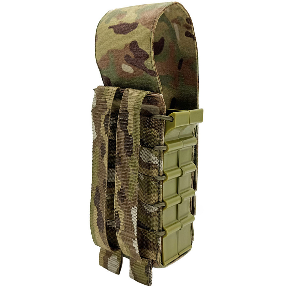 Підсумок на 2 магазини корпусний з клапаном Cordura 1000 D (Мультикам, Піксель MM-14, Олива, Койот) Запоріжжя - фото 4