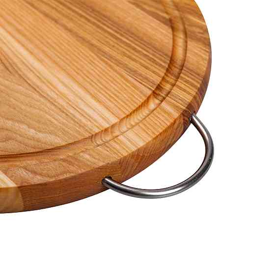 Разделочная деревянная доска круглая 25 см ясень C8W250 Киев