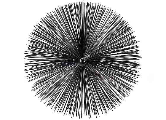 Металлическая щетка для чистки дымохода Ecodym Киев