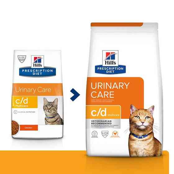 Hills PD Feline c/d Multicare Chicken (Хиллс ПД Филайн ц/д Мультикеа) для котов для мочевыводящих путей 3 кг Запорожье