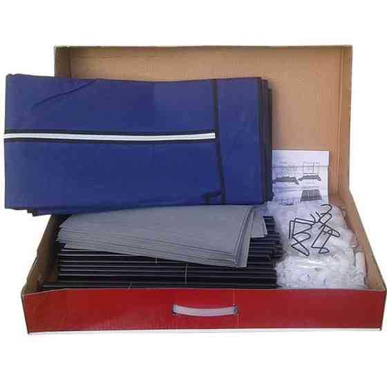 Складна шафа з тканини переносна WARDROBE 175 х 130 х 45 см, Шафа тканинна складна QZ-483 для дому Київ