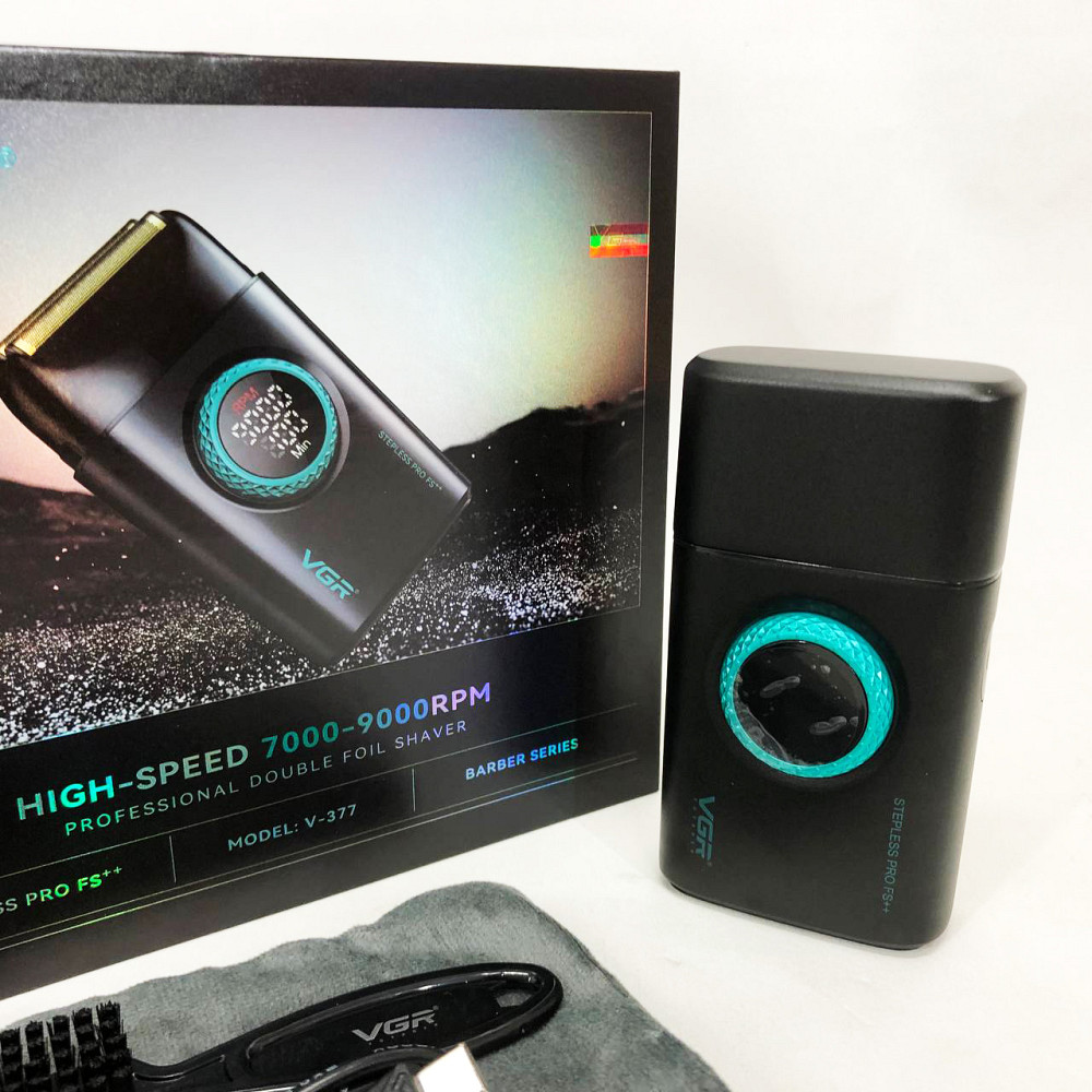 Электробритва с бритвенной насадкой, Электробритва для профессионального бритья, Портативная бритва HM-51 Львов - изображение 3