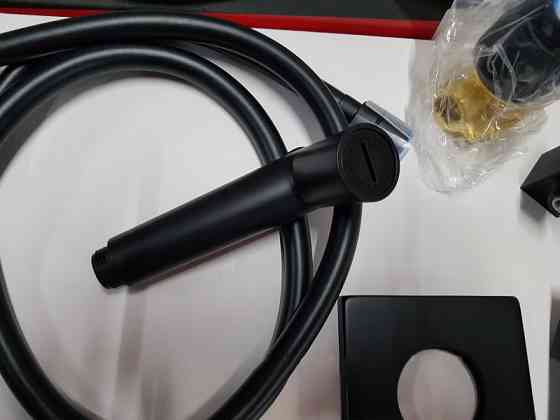 Гігієнічний набір прихованого монтажу VOLLE SISTEMA L de la noche 1511.160104 чорний Київ