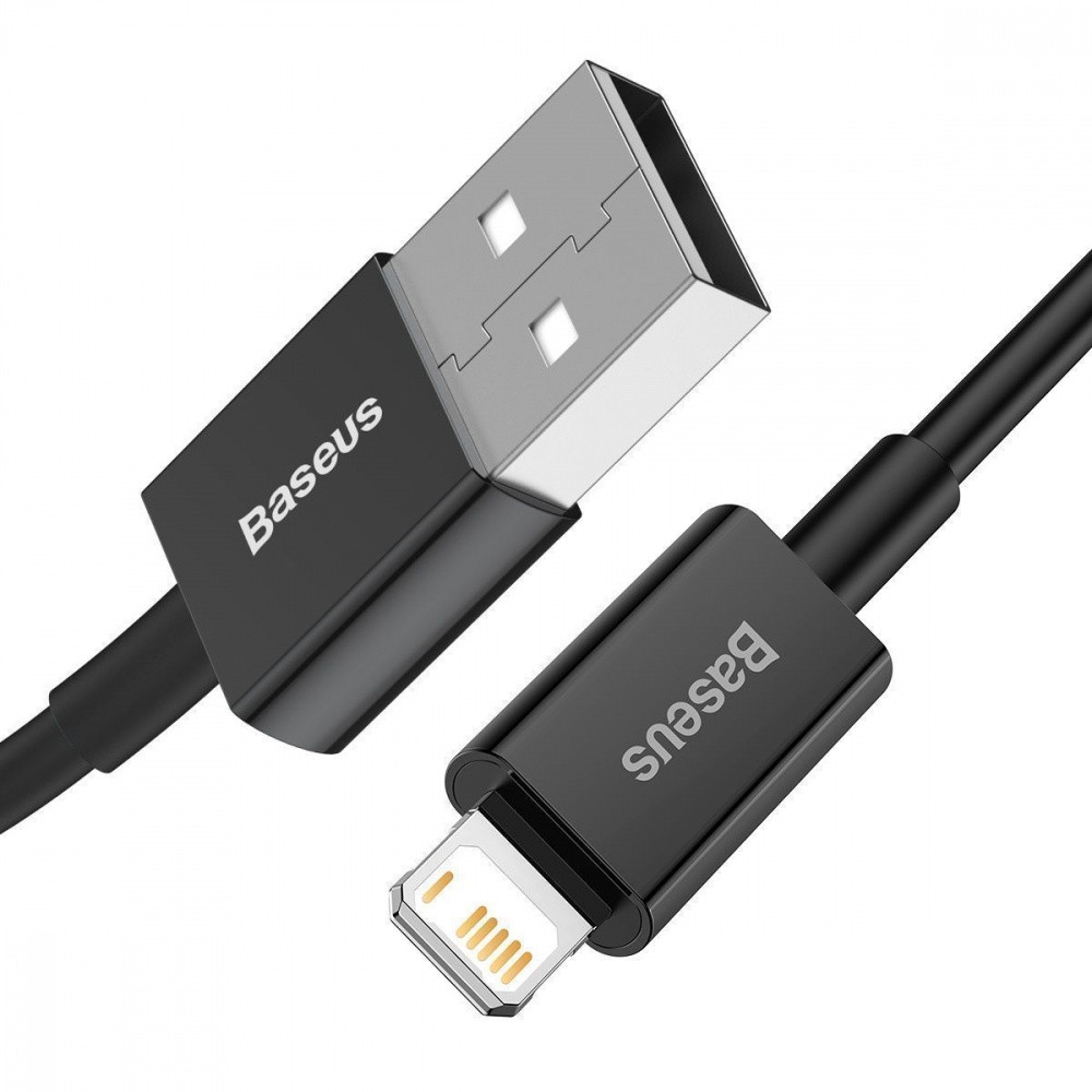 Кабель Baseus Superior Series Fast Charging Lightning 2.4A 2м черный Львов - изображение 6