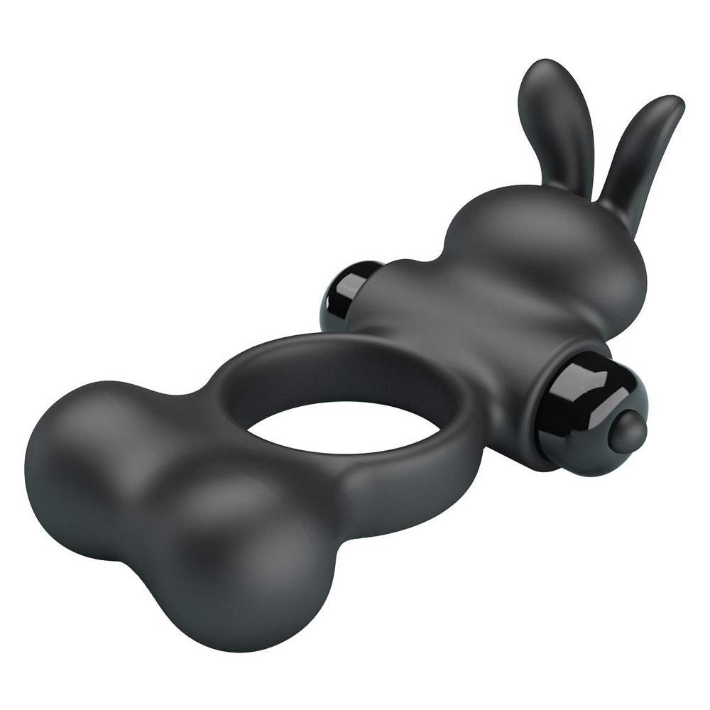 Эрекционное кольцо - Pretty Love Vibrant Penis Ring Yusuf Black Sex Aura Киев - изображение 4