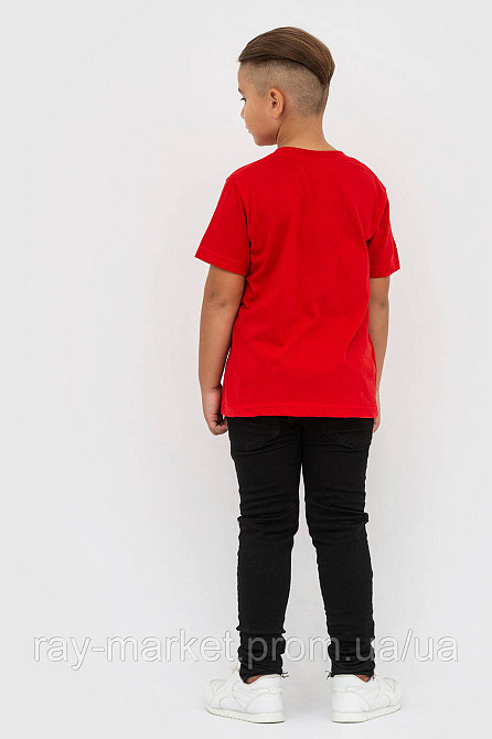 Футболка дитяча базова Stedman Classic-T Kids для хлопчиків червона (ST2200M-SRE) L Київ - фото 5