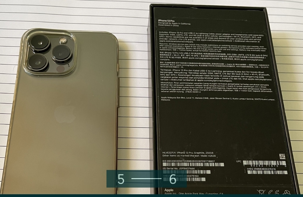 Айфон iPhone 13 Pro 256Gb. Graphite Neverlock в ідеалі! Київ - фото 2