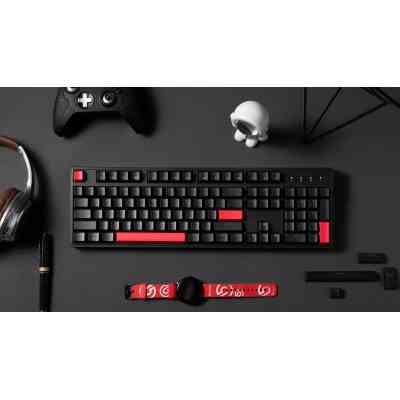 Клавиатура Lemokey Keychron X3 Red RGB USB Black (X3-H1-UA) Винница