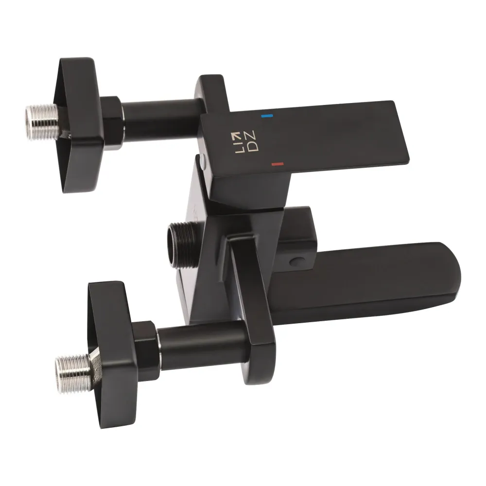 Душевая система универсальная Lidz Kubis 1030 на три потребителя (с изливом) (k35) LDKUB1030BLA35724 Black Киев - изображение 5