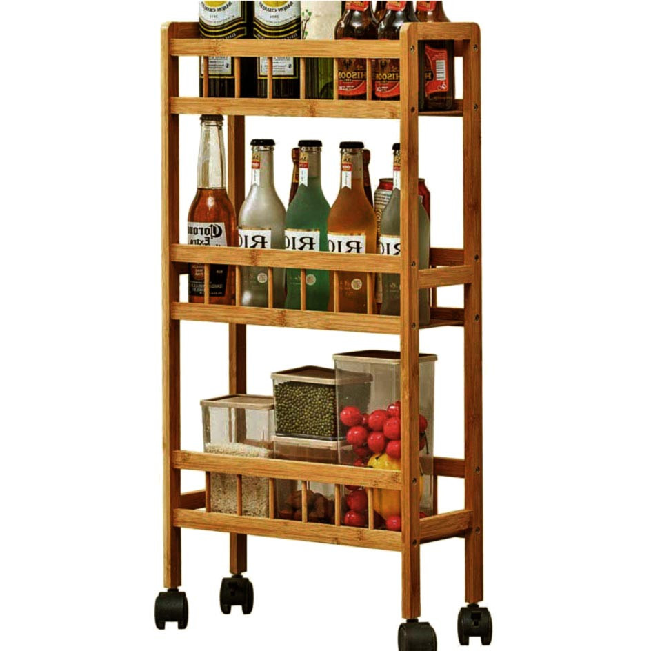 Этажерка для ванной на колёсиках 