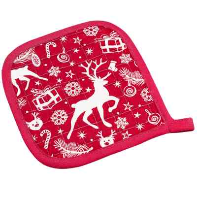 Кухонна прихватка Home Line червоний 20х20см (159399) Вінниця