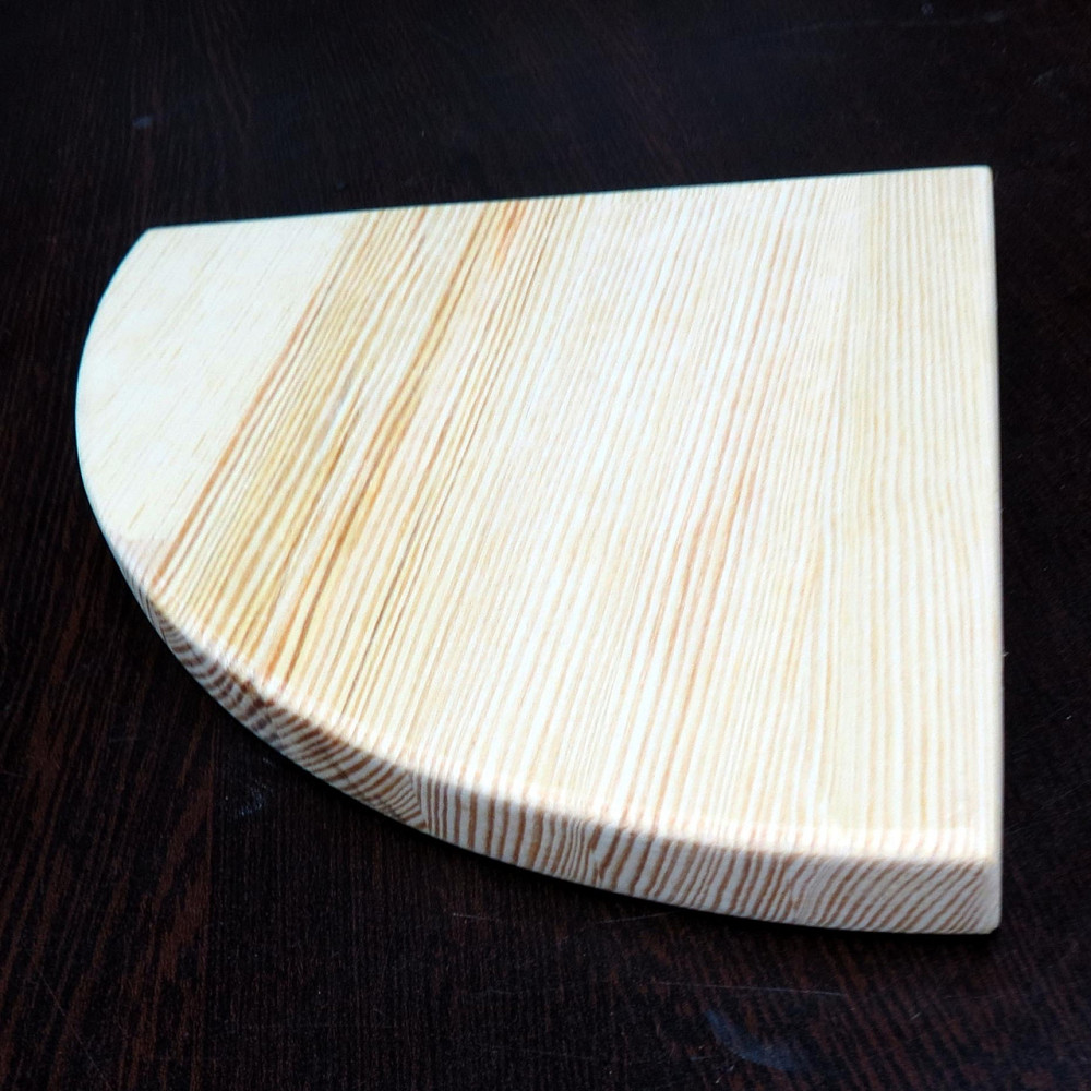 Угловая настенная полка 